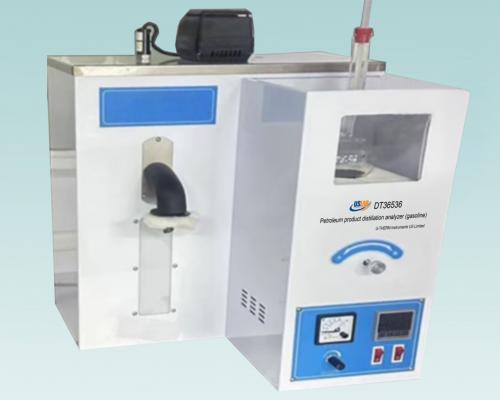 Petroleum product distillation analyzer (gasoline)